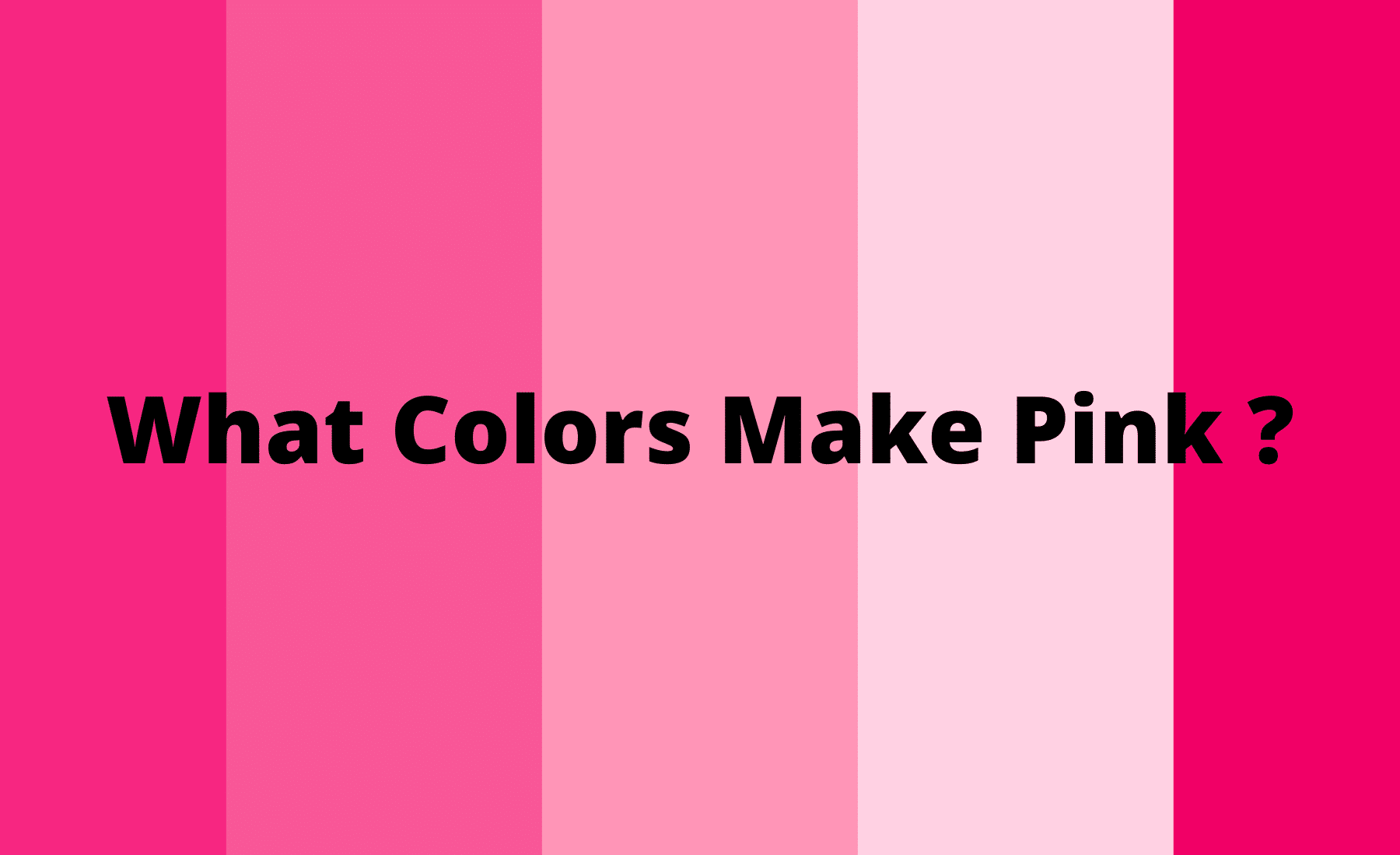 Different Shades Of Pink Color Palette 45 OFF
