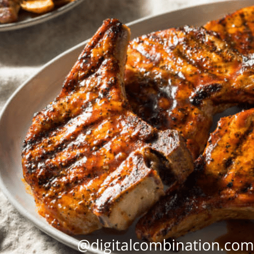 calories in pork chop